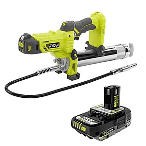RYOBI ONE+ 18V Cordless Grease Gun with 2.0 Ah HIGH PERFORMANCE Battery $169