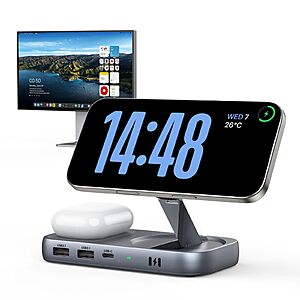Amazon – Selore USB-C Hub + Wireless Charging Dock $16.99 w/ Code