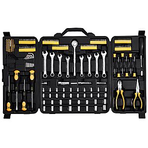 314-Piece VEVOR Mechanic Tool Set w/ 1/4", 3/8" & 1/2" Drive Sockets, Wrenches, Screwdriver Bits & Storage Case $88.11 + Free Shipping