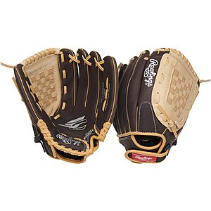 Rawlings Sure Catch Baseball & Softball Glove (12.5" & 12". Adult, Right Hand Throw / Mocha / Camel) $37.08 + Free Shipping