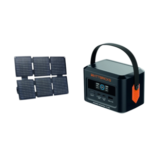 Wattbricks H100 99.2Whr Power Station + 30W Solar Panel $39.99 + Free Shipping