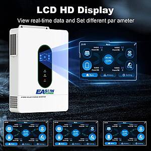 EASUN POWER 12KW Split Phase Solar Inverter 48V 120V/240V $785 + Free Shipping