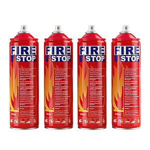 4-Pack Amzboom Portable Water-Based Fire Extinguisher w/ Mount Brackets $14.45 + Free Shipping w/ Prime or on $35+