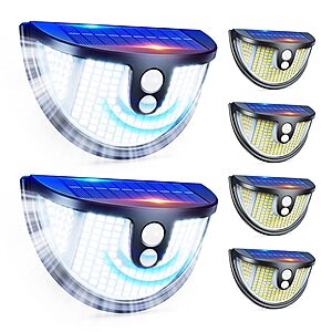 6-Count BONLION 151-LED Solar Motion Sensor Lights w/ 270° Illumination & 2 Lighting Modes $19.99 ($3.33 each) + Free Shipping w/ Prime or on $35+