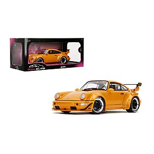 RWB Bodykit "Hibiki" Orange Metallic "Pink Slips" Series 1/18 Diecast Model Car by Jada $45.93 + Free Shipping