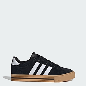 adidas men Daily 4.0 Shoes (Core Black / Cloud White / Gum) $26.5