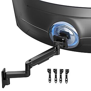 Putilsen Mount Full Motion Wall Mount Monitor Arm for 17"-57" Screens (Black) $29.99 + Free Shipping w/ Prime or on $35+
