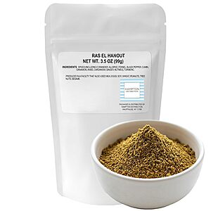 3.5-Oz Hampton Distribution Ras El Hanout Seasoning Blend $4.49 w/ S&S + Free Shipping w/ Prime or on $35+