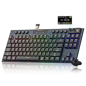 Hexgears Immersion A3 TKL Low Profile Wireless Mechanical Keyboard (Various) $42.33 + Free Shipping