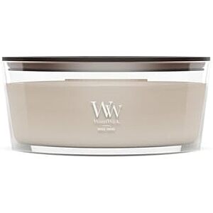 [NEW, SnS] $19.38 | 16-Oz WoodWick Ellipse Candle with Crackling Wick (Wood Smoke) at Amazon