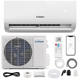 Costway Lithzen 12000 BTU WiFi Mini Split Air Conditioner/Heater $387 + Free Shipping