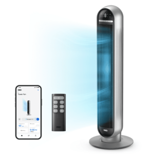 DREO DC Motor Tower Fan with Voice Control $62.99