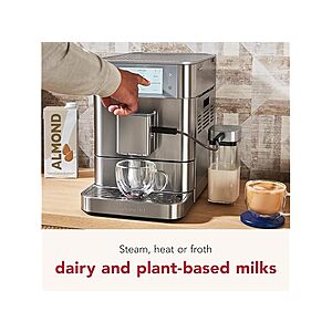 KitchenAid Fully Automatic Espresso Machine KF8, KES8558, Stainless Steel $999.99