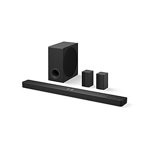 LG S90TR 7.1.3-Channel OLED evo TV Matching Home Theater Soundbar with Rear Surround Speakers and Wireless Subwoofer, Wow Orchestra, Dolby Atmos, WOWCAST Built-in $799.99