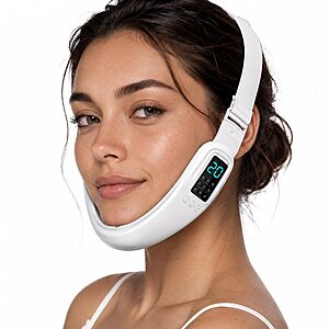 Electric Double Chin Device and V-Face Machine with 8 Modes and 15 Gear Adjustable Intensities - Intelligent Double Chin Machine for V-face $22.79