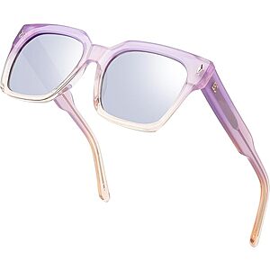 BIRCEN Women's Polarized Acetate Sunglasses $10.91 + Free Shipping w/ Prime or orders $35+