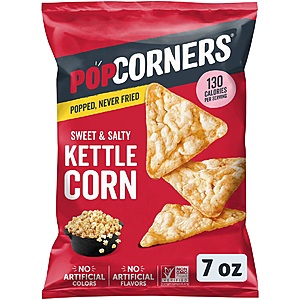 Target Has PopCorners 7oz Sharing Size 2 For $6 ( 6 Flavors )