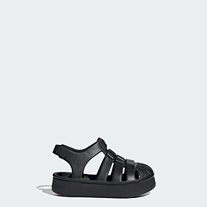 adidas kids Superstar Sandals (Core Black) $8