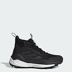 adidas women Terrex Free Hiker 2.0 Gore-Tex Hiking Shoes (Core Black / Core Black / Cloud White) $80
