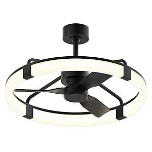 Artika Sunnyvale 28” Fandelier with Remote $109.99 Brushed Nickel or Black Free Shipping Costco.com