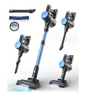 N8 Cordless Vacuum Cleaner,Lightweight Stick Vacuum with Powerful Suction,2200mAh Battery, Rechargeable Vacuum Cleaner $79.98