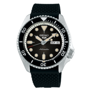 Seiko 5 Sports SKX Black Gradient Dial Men's Watch w/ Black Silicone Strap (SRPD73K2) $179 + $9.82 Shipping