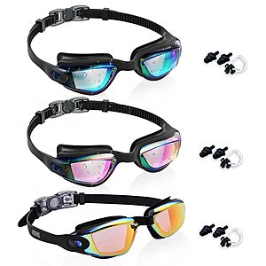 3-Pack Aegend Kids' Anti-Fog Swim Goggles $6.99 ($2.33 each) + Free Shipping w/ Prime or on $35+