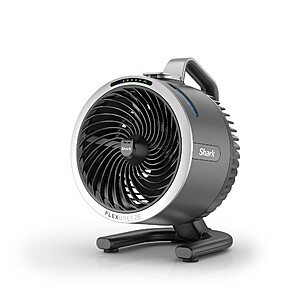 Shark FlexBreeze HydroGo Portable Fan with Indoor and Outdoor Mist Long Lasting Battery 5 Speeds Gray FA052 $79.99