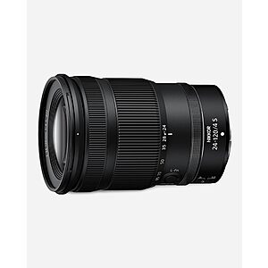 Nikon NIKKOR Z 24-120mm f/4 S Black - $855.04 @ Amazon