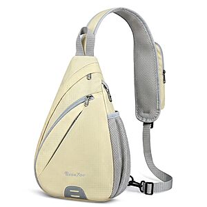 7-Liter Seektop RFID Blocking Anti-Theft Crossbody Sling Bag (Beige) $11.49 + Free Shipping w/ Prime or on $35+