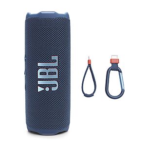 $94.95: JBL Flip 7 Portable Bluetooth Speaker, Waterproof and Drop-Proof, Blue
