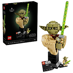 399-Piece LEGO Star Wars Yoda Bust Set $28.52 + Free Shipping