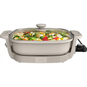 Bella Fits-anywhere Kitchenware 12" x 12" Make & Take Non-Stick Electric Skillet $19.99 + Free Shipping