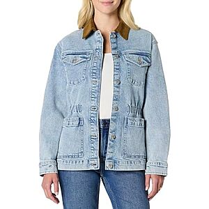 $9.59 | Amazon Essentials Women's Waist Barn Jacket at Woot!