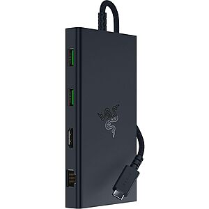 Razer USB C Dock Station w/ 11 Ports (Black) $52 + Free Shipping