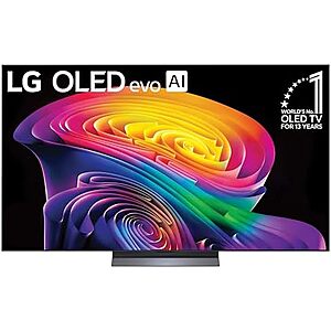 $1699.99* | 65" LG Class OLED evo AI 4K C6 Series Smart TV (OLED65C6PUA, 2026) + $150 credit at Amazon