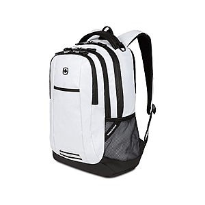 SWISSGEAR Cecil 18" Laptop Backpack (White) $34.99 + Free Shipping w/ Prime