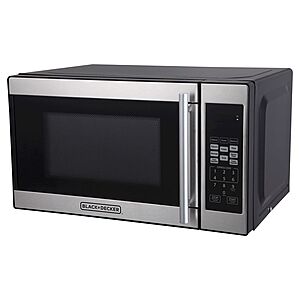 BLACK+DECKER 0.7 Cu Ft 700W Countertop Microwave Oven $49.99 + Free Shipping