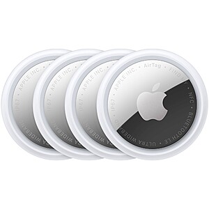 $89.99 ($85.49 w red card) TARGET Apple AirTag (4 Pack) (2nd generation)