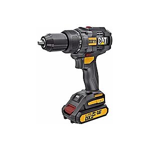 $69.59: CAT DX11 18V Brushless Cordless Drill/Driver 1/2" 2x4Ah Batteries Charger & More at Woot!
