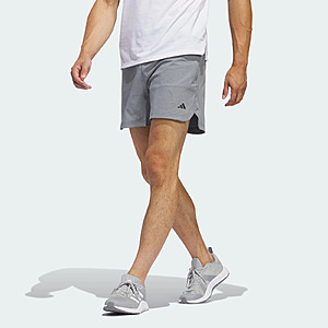 Adidas Men's Axis Woven Training Shorts (Grey Six) $13.50 + Free Shipping