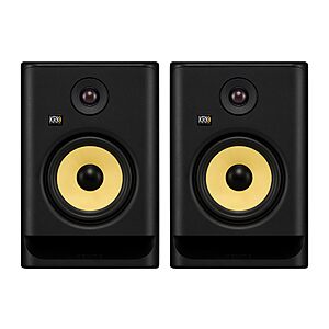 KRK RP8G5 ROKIT 8 Generation Five 8" Powered Studio Monitor Pair, 8 Inches $459.98