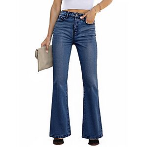 Amazon – EMMIOL Women's Stretchy Bootcut Flare Jeans $19.99