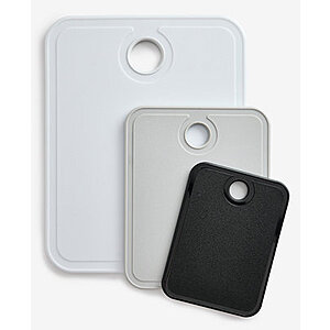 Arch Studio 3-Piece Dishwasher-Safe Cutting Board Set $15.93 + Free Store Pickup at Macy's or Free Shipping on $39+