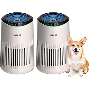 Amazon – 2-Pack Bedroom Air Purifiers $38.98 w/ Code