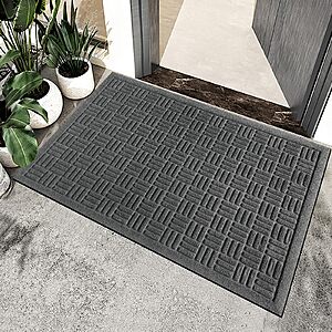 29.5" x 17" Mivao Rubber Backed Door Mat (Grey) $7.49 + Free Shipping w/ Prime or on $35+