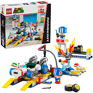390 pcs LEGO Super Mario: Mario Kart Toad's Garage Building Toy (72035) $27.99 at BestBuy