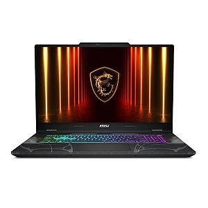 msi Cyborg 17 17.3" FHD 144Hz Laptop: Intel 7-240H, NVIDIA RTX 5060, 16GB DDR5, 1TB NVMe SSD, Win 11 Home: +Tomb Raider: Legacy of Atlantis & Star Wars: Galaxy Racer $1259.99