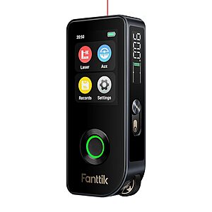 [Prime] Fanttik A11 Ultra 3-in-1 Digital Laser Measure w/ Wheel Roller & IPS Touch Screen $89.99 + Free Shipping