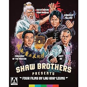 Shaw Brothers Presents: Four Films by Lau Kar-Leung Blu Ray $24.99 Amazon.com